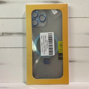 TIANLI iPhone 13 Pro Max 6.7" Phone Case‎ w/ Magnetic Ring Holder Stand Blue NEW